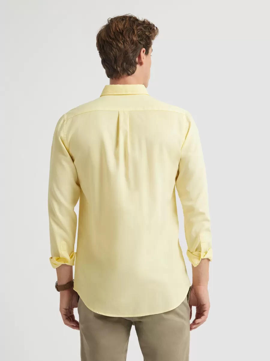Camisa Panama Dye Amarillo Álvaro Moreno Hombre Casual - 2