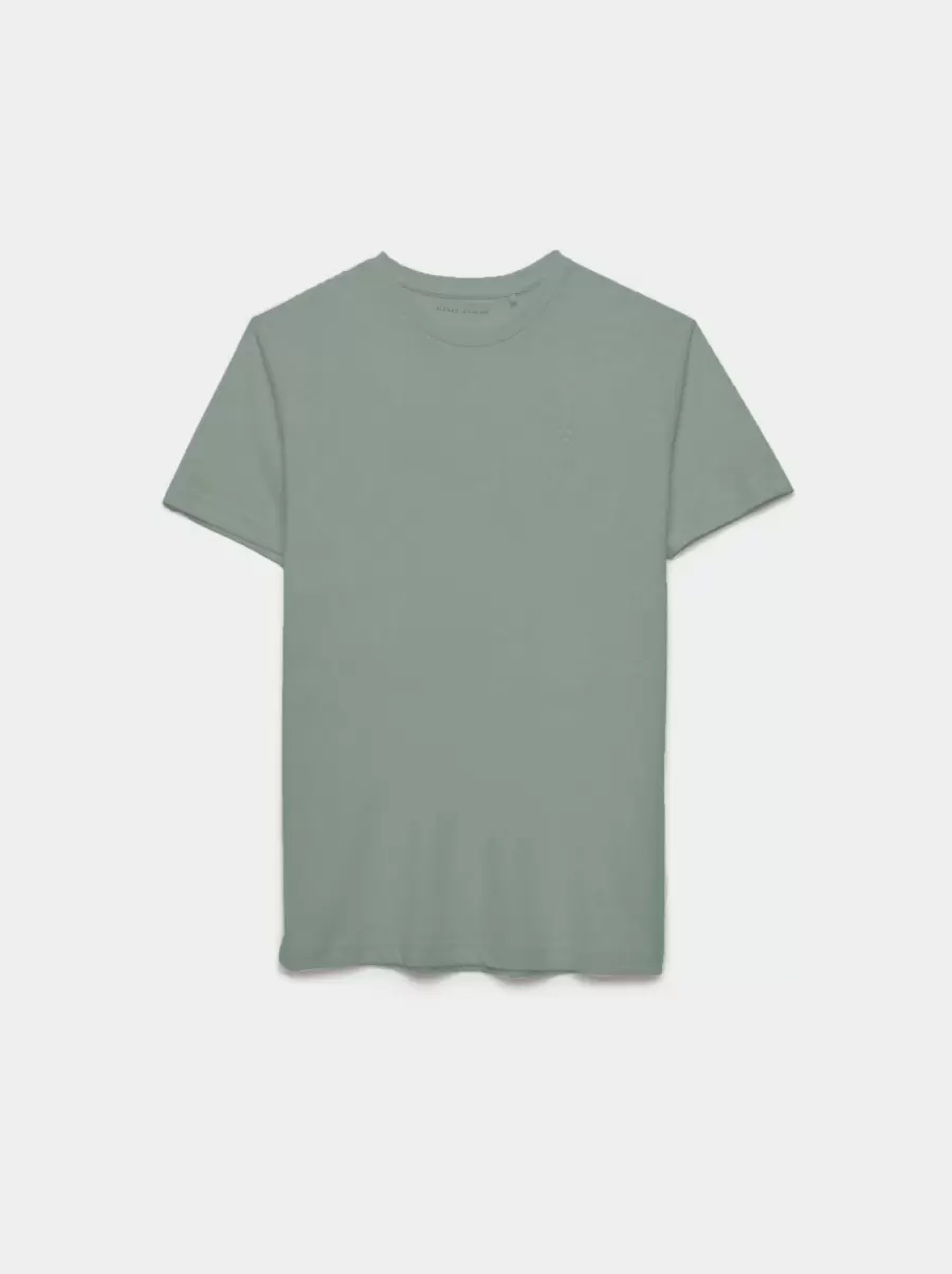 Camisetas Hombre Camiseta Melange Verde Álvaro Moreno - 4