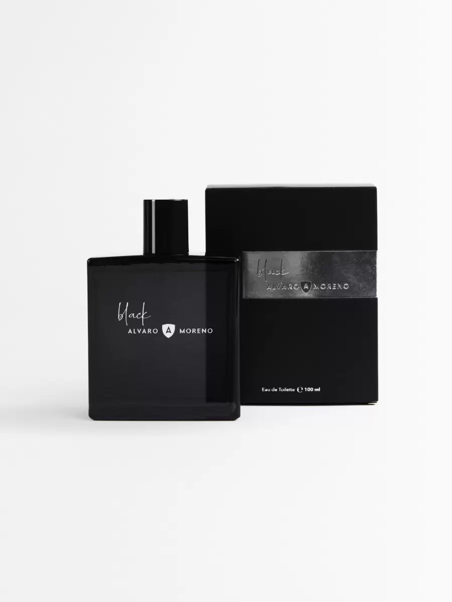 Perfumes Álvaro Moreno Perfume Am Black Negro Hombre - 4