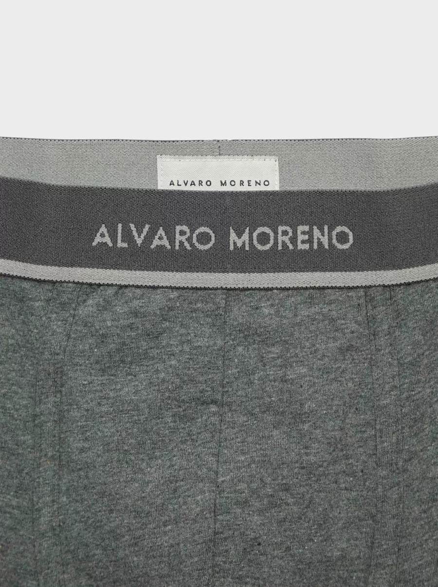 Ropa Interior Álvaro Moreno Boxer Trendy Azul Hombre - 4